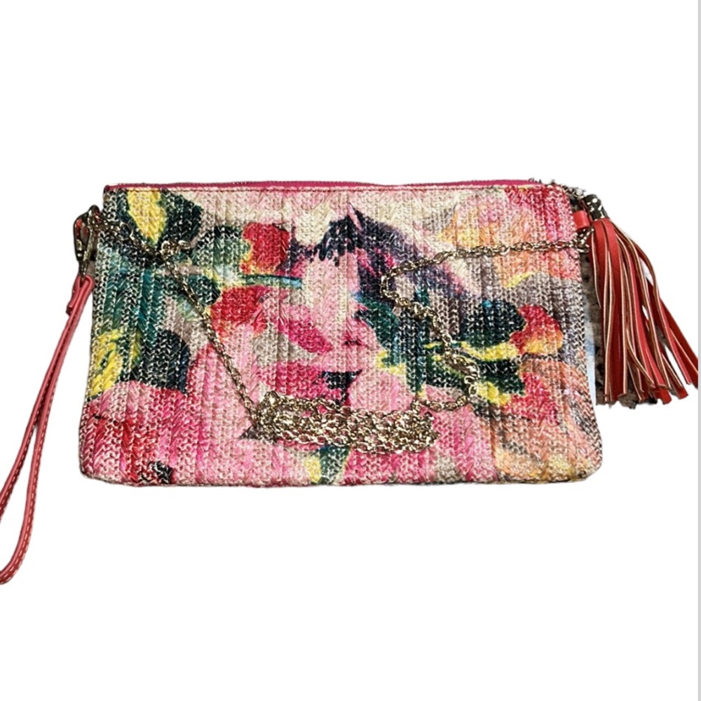 ⭐️Urban Expressions Woven Straw Crossbody/Clutch Bag⭐️